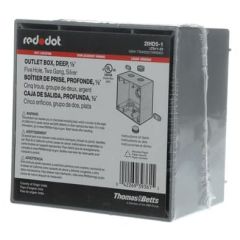 R-DOT 2IHD5-1 2G 5H BOX W/1/2