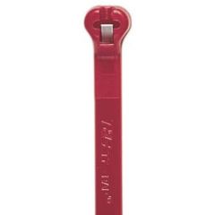 T&B TY525M-2 RED CABLE TIE-100