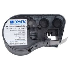 BRADY MC1-1000-595-OR-BK CARTR