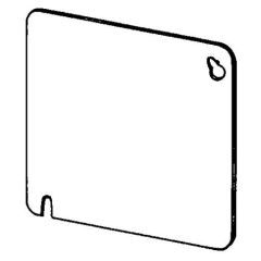 EGS 8465 4-IN SQ BLANK COVER