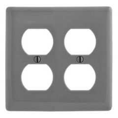 BRYANT NP82GY 2G WALLPLATE