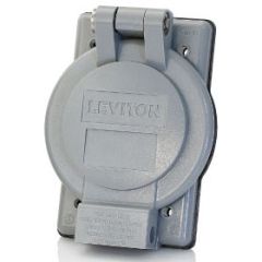 LEV WP2-G 1G RECEPTACLE COVER