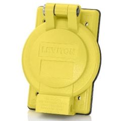 LEV WP1-YL RECEPTACLE COVER