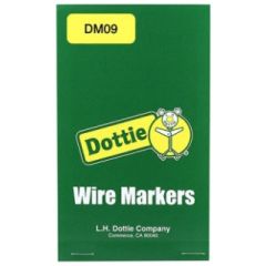 DOTTIE DM-09 0-9 WIRE MARKER B