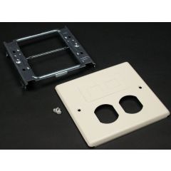 WM G4047BF 2G GRY COVER PLATE