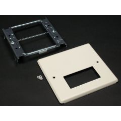 WM G4047RX 2G GRY COVER PLATE