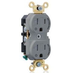 LEV 5362-2PG 20A GY RECEPTACLE