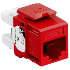 LEV 5G110-RC5 RED CAT 5E CONNE