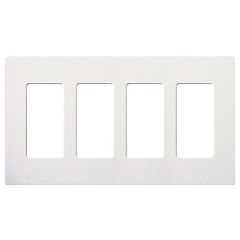 LUT CW-4-WH WALLPLATE