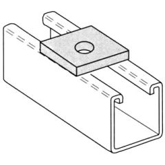 PHD 5001 3/8 ROD SQUARE WASHER