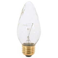 SATCO S3367 40W CLEAR FLAME