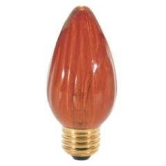 SATCO S3370 40W AMBER FLAME