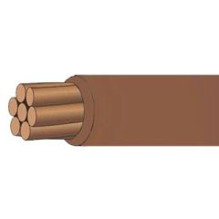 WIRE THW-10-BROWN-STRANDED