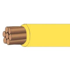 WIRE THW-10-YELLOW-STRANDED