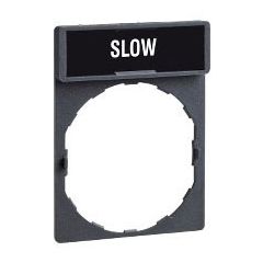 SQD ZBY2327 SLOW LEGEND PLATE