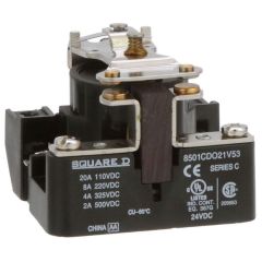 SQD 8501CDO21V53 24VDC RELAY