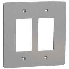 SQD SQWS141002GY 2G WALL PLATE