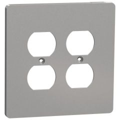 SQD SQWS422012GY 2G WALL PLATE