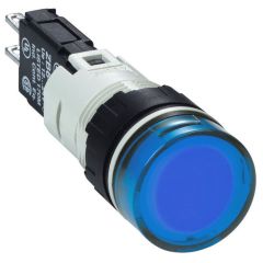 SQD XB6AV6GB RND BLUE LED 120VAC