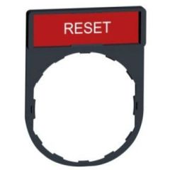 SQD ZBY2323 RESET LEGEND PLATE