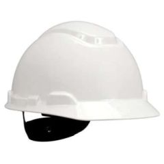 3M H-701R WHITE HARD HAT 20 HATS IN CASE